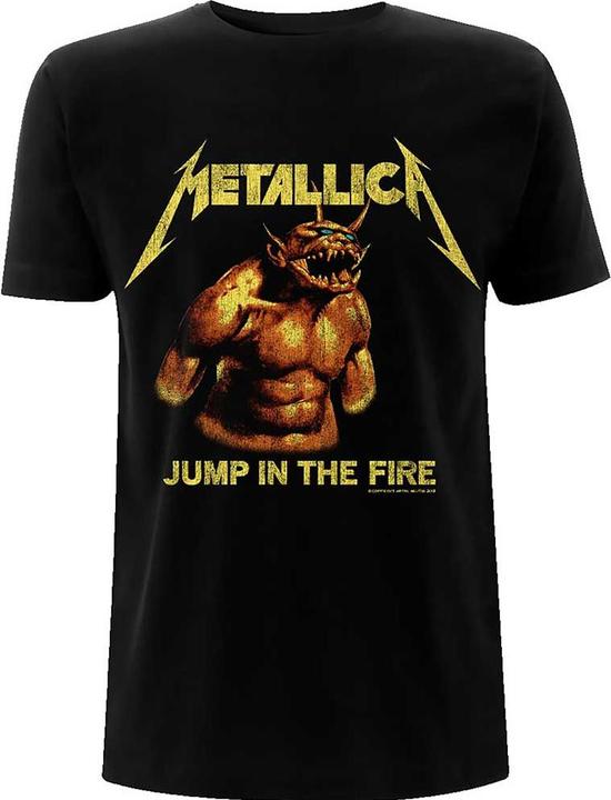 Actual product image Metallica Jump In The Fire Vintage (S)