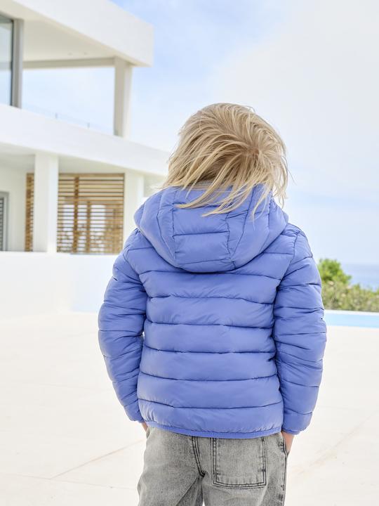 Immagine prodotto Vertbaudet Jungen Light-Steppjacke mit Kapuze und Recycling-Polyester (122)