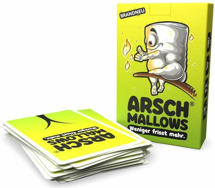 Denkriesen Arschmallows® - "Weniger Frisst Mehr" (Deutsch)