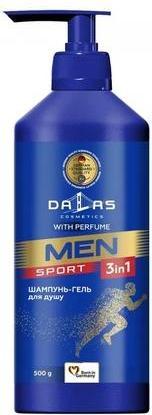 Immagine prodotto Dalas Dalasmen Gel doccia 3 in 1 per viso, corpo e capelli Sport 500ml (500 ml)