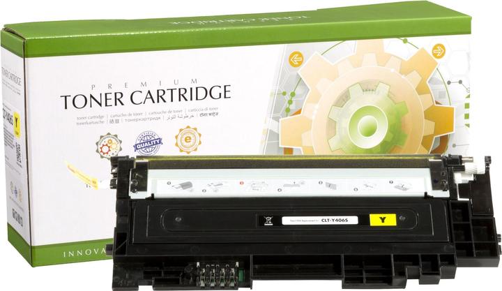 Image du produit STATIC Cartouche de toner compatible avec Samsung CLT-Y406S/ELS SU462A compatible (Y)