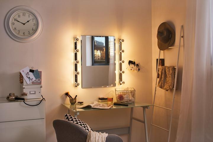 Image du produit Paulmann Goutte avec miroir de tête (E14, 2.60 W, 220 lm, 1 x, G)