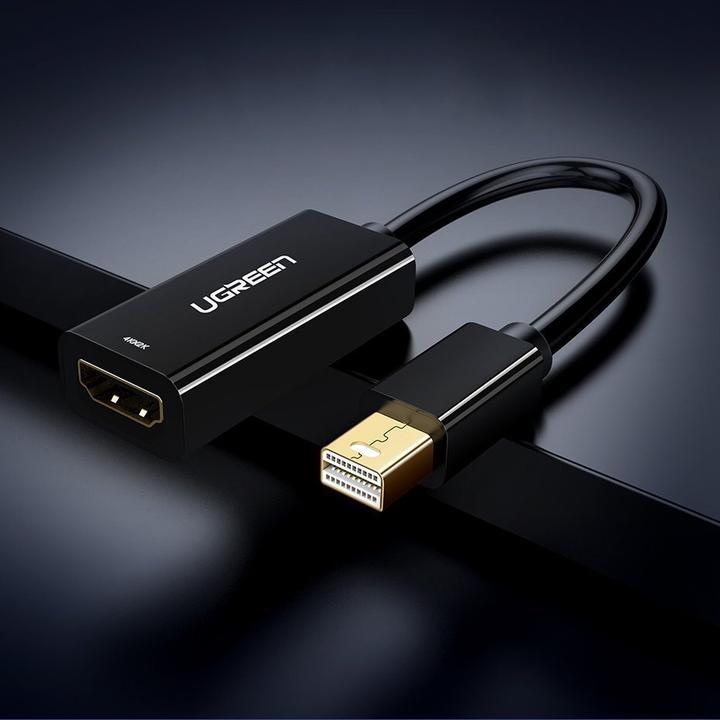 Produktbild Ugreen Mini Display Port zu HDMI Adapter Konverter 1080P (Mini DP, HDMI, 25 cm)