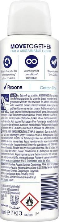 Produktbild Rexona Cotton Dry (Spray, 150 ml)