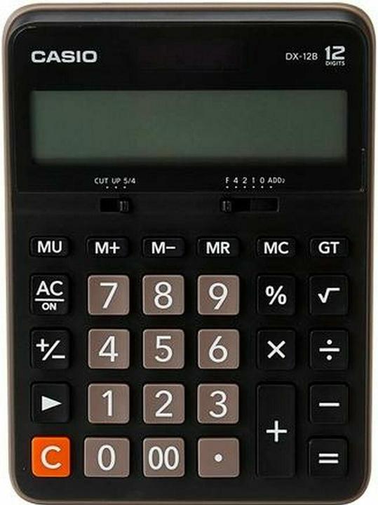 Productafbeelding Casio DX-12B (Batterijen, Zonnecellen)