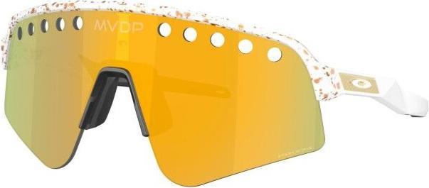 Actual product image Oakley Sutro Lite Sweep - Prizm - Fahrradbrille (Mvdp Bronze Splatter, Prizm 24k, Mvdp Bronze Splatter)