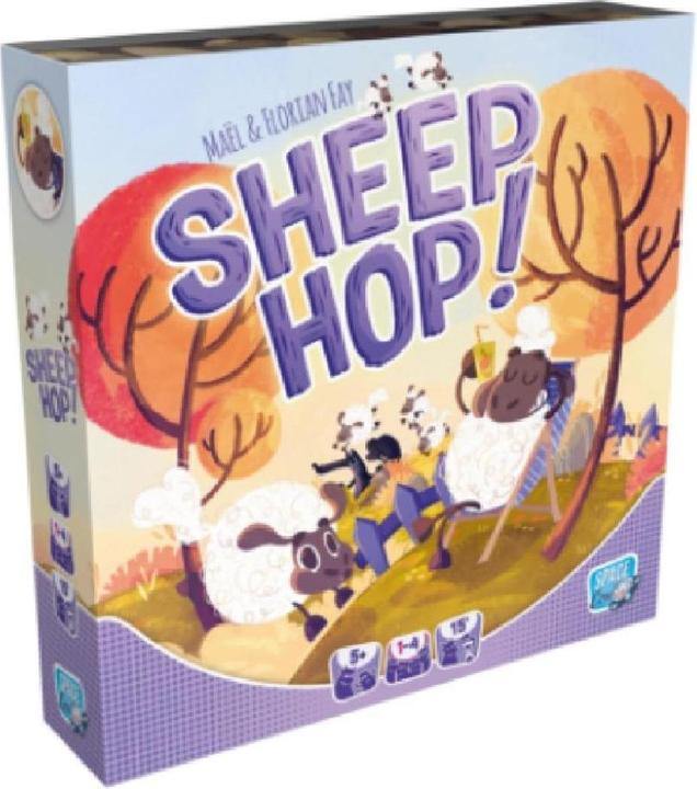 Produktbild Asmodée SCOD0104 - Sheep Hop!, Brettspiel, für 1-4 Spieler, ab 5 Jahren (DE-Ausgabe) (Deutsch)