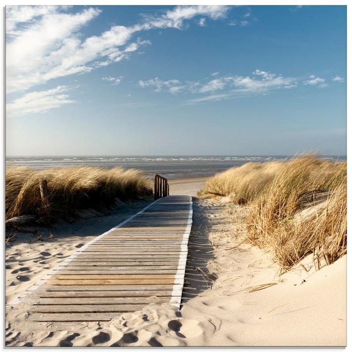 Artland North Sea beach on Langeoog - jetty T5RM (30x30 cm)