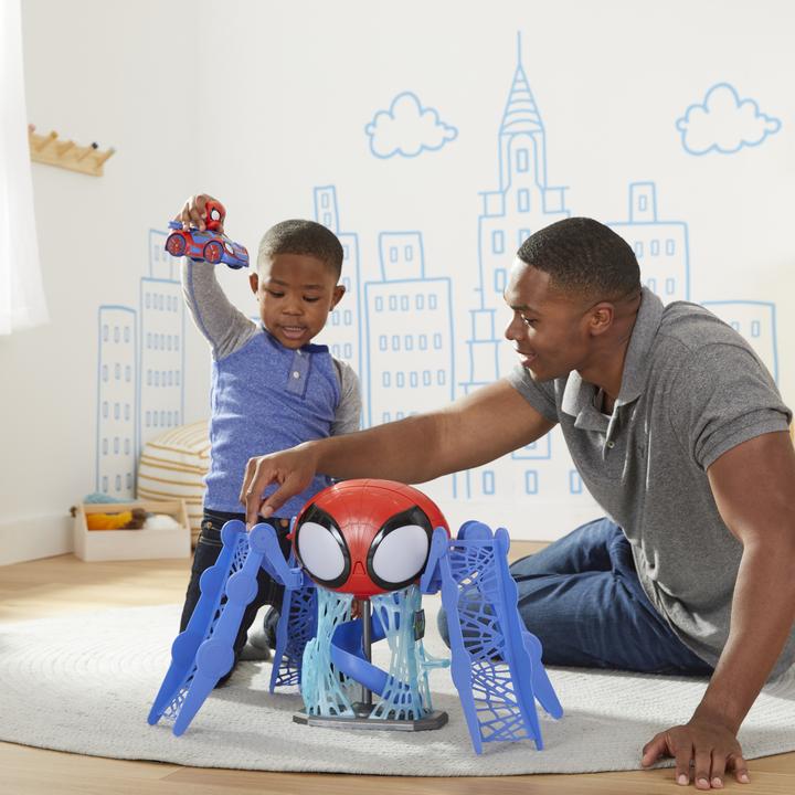 Immagine prodotto Hasbro Playset di Spidey e i suoi fantastici amici della ragnatela