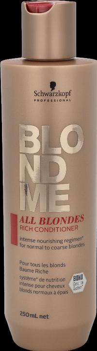 Actual product image Schwarzkopf Professional BlondMe All Blondes Rich Conditioner (250 ml)