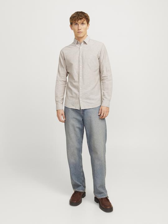 Produktbild Jack & Jones Jjebreeze Linen Blend Shirt Ls Sn (XXL)