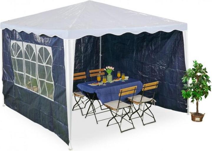 Actual product image Relaxdays 3x Pavilion side wall (10 cm, 300 cm)