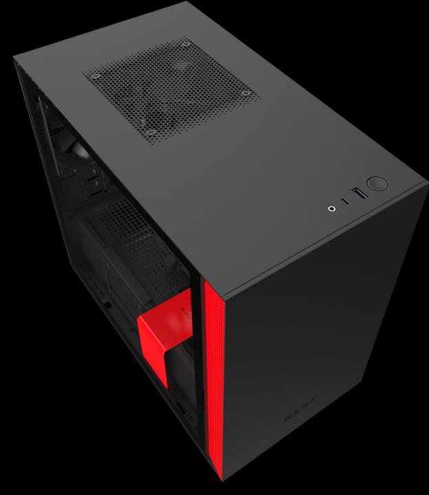 Actual product image NZXT H210 (Mini-ITX)