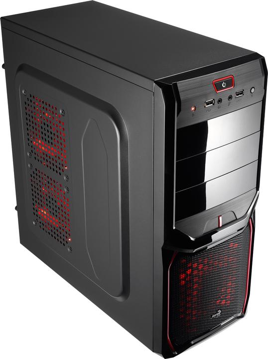 Produktbild AeroCool V3X Advance Devil Red Edition (ATX, mATX)