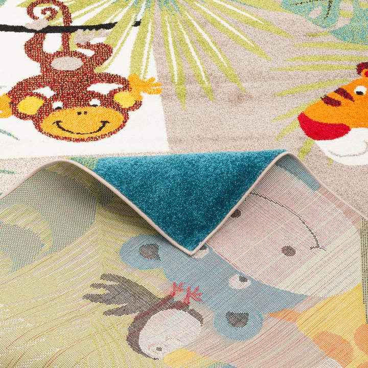 Image du produit Pergamon Kinder Teppich Softstar Kids Tierwelt (80 x 150 cm)