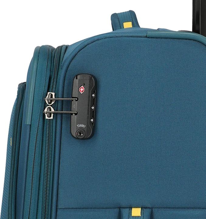 Actual product image Travelite Umbria 4 Rollen Kofferset 3-teilig mit Dehnfalte (207 l)