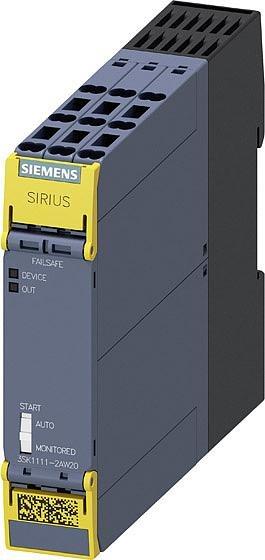 Actual product image Siemens Safety relay,3NO 1NC,115-230Vac