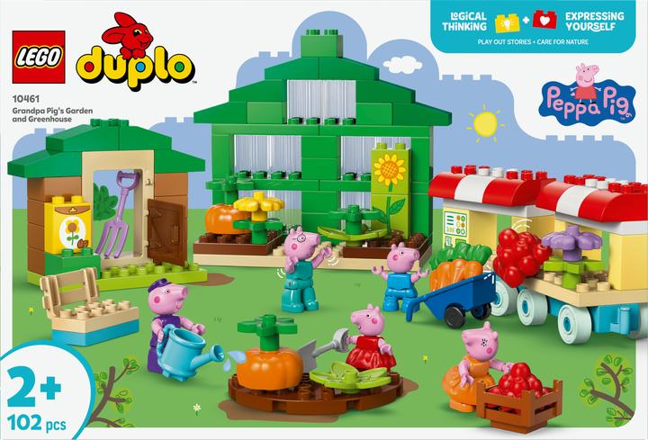 Immagine prodotto LEGO DUPLO 10461 Bedstefar Gris' have og drivhus (10461)