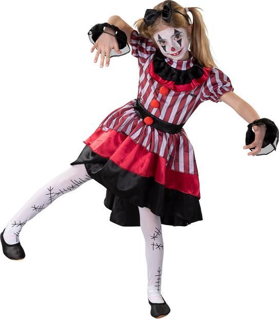 Actual product image MICA Festival Costume - Evil clown - for children - 3-piece - various sizes 158/164 (158)