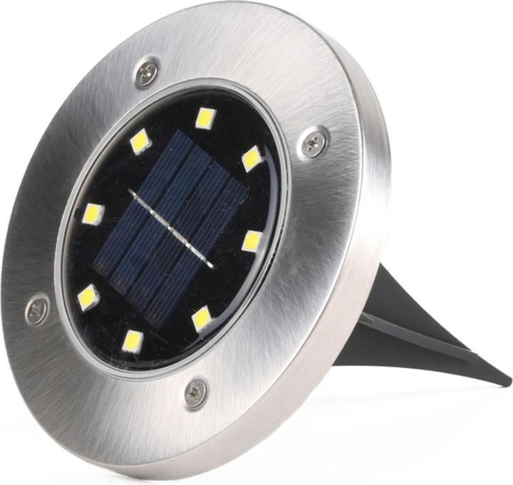 Benson Garden Lampe de jardin à LED au sol, solaire, IP44 (IP44)