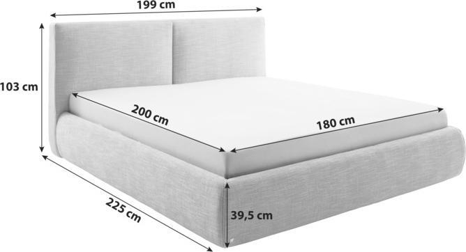 Actual product image Meise Möbel Atesio inkl. Bettkasten (180 x 200 cm)