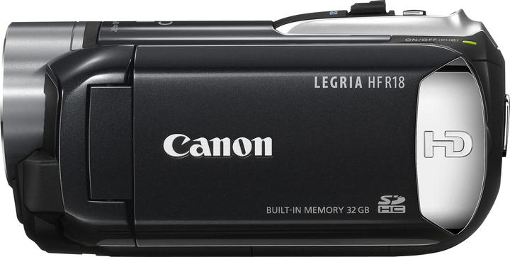 Actual product image Canon Legria HF R18, Full-HD Dual Flash Camcorder, 32GB (20 x)