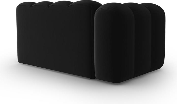 Actual product image Micadoni Velvet Left Modular Sofa, "Lupine", 2 Seats, 145x95x70Made in Europe (2 person sofa, 3-seater, 4-seater)