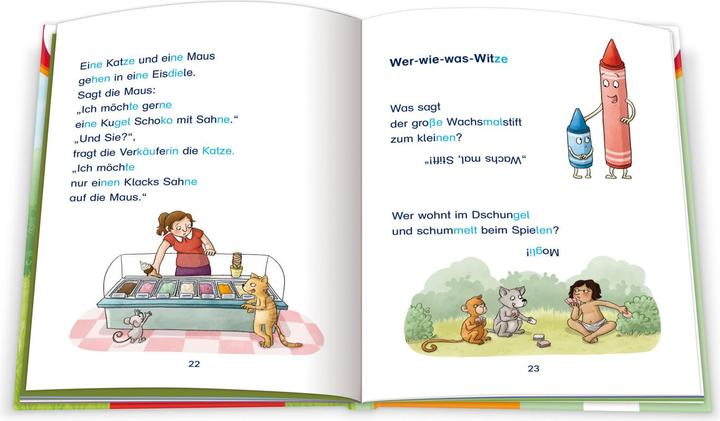 Produktbild Die besten Kinderwitze zum Lesenlernen (Deutsch, Sandra Meyer, Sandra Reckers, 2023)