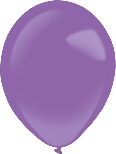 Everts 100 Latex Balloons Decorator Standard New Purple 12 (1 x)