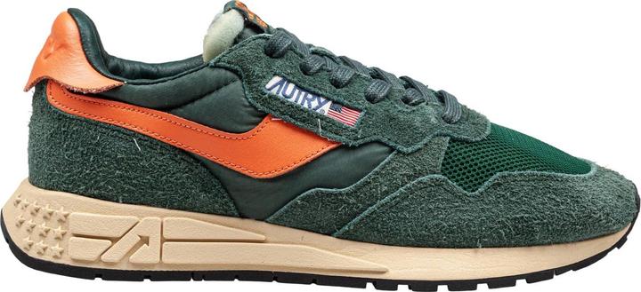 Autry sneakers reelwind in suede and nylon color green
