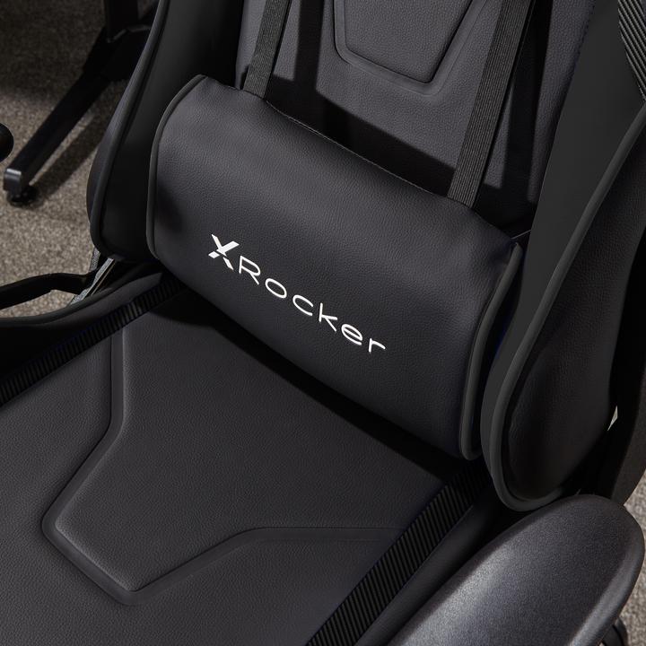 Actual product image X Rocker Chaise de jeu eSports compacte Agility JR Noire Carbone