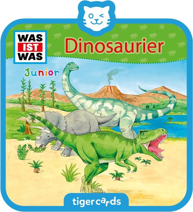 Produktbild Tigermedia tigercard - WAS IST WAS Junior Dinosaurier (Deutsch)