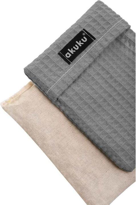 Immagine prodotto Akuku A0635 TELEFONO CALDO CON SEMI DI CILIEGIA 13 X 16 CM GRIGIO