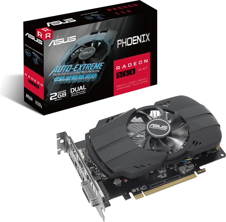 Image du produit ASUS PH-550-2G Radeon RX 550 (2 Go)