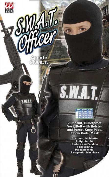 Produktbild Widmann Kostüm S.W.A.T. Agent 128cm (122, 128)