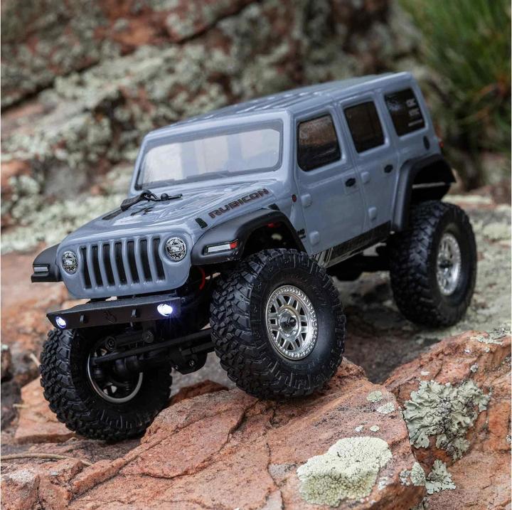 Actual product image Axial Scale Crawler SCX24 Jeep JLU Wrangler Grey, RTR (RTR Ready-to-Run)