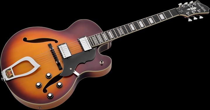 Immagine prodotto Hagstrom Chitarra elettrica, HJ800, Vintage Sunburst (Chitarra elettrica, Peccio)