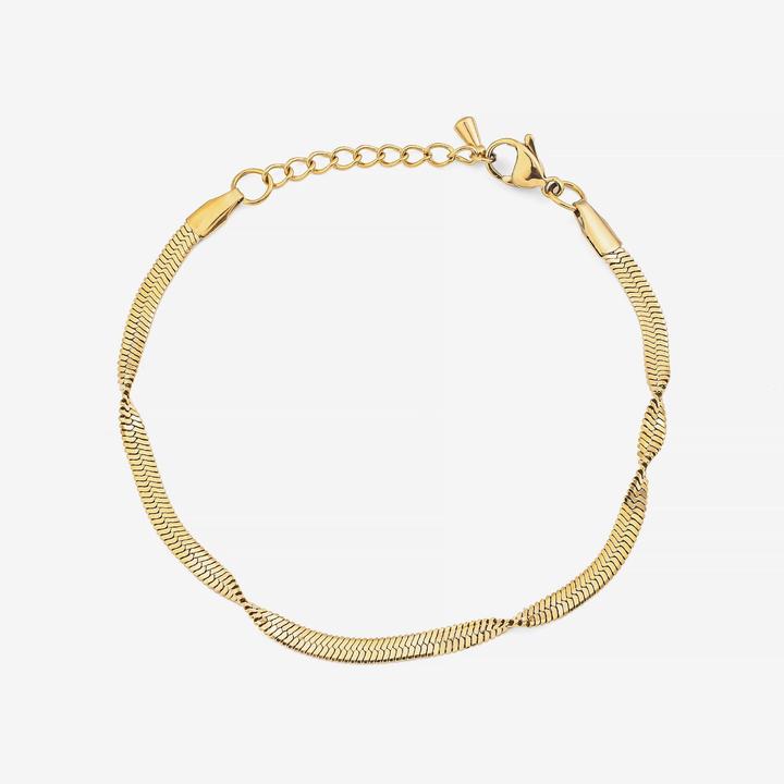 Sensora Jewelry Swirled Armband (Edelstahl)
