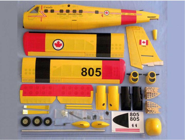 Immagine prodotto Vq Models bimotore otter arf "canada" opzionale anche come idrovolante