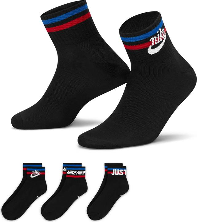 Nike Everyday Essential Ankle Socks - 121515 (10er Pack, S)