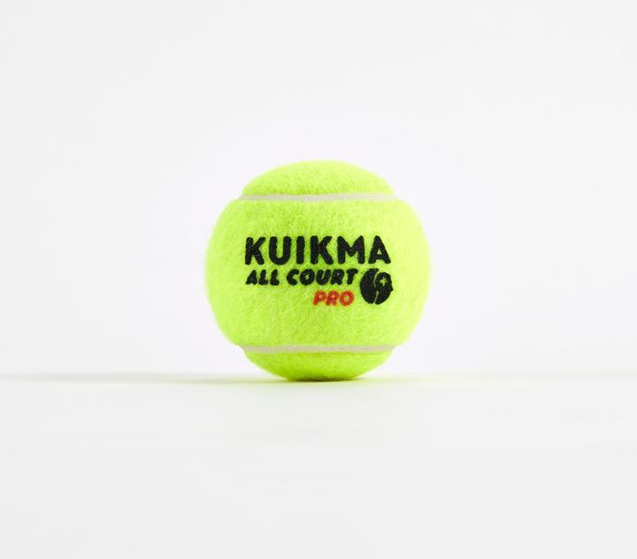 Actual product image Artengo Tennisball Kuikma - All Court Pro Swiss vielseitig 4er Dose