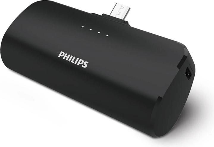 Productafbeelding Philips Powerbank 2500mAh met Micro-USB aansluiting (2500 mAh, 9250 Wh)