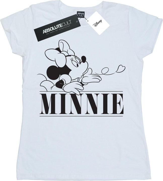 Immagine prodotto Disney Minnie Mouse Kiss Maglietta Donna (XXL)