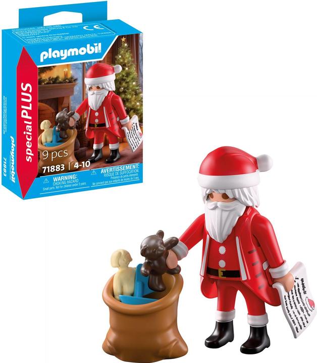 Produktbild Playmobil 71883 Weihnachtsmann mit Wunschzettel (71883, Playmobil Special Plus)