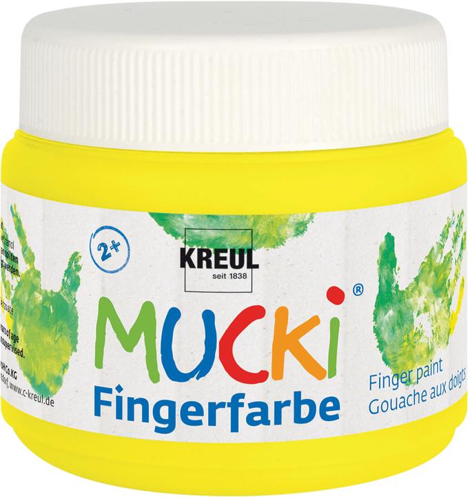 Produktbild Mucki Fingerfarbe (Rot, 150 ml)