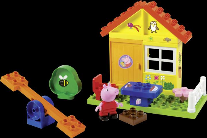 Produktbild BIG Play Bloxx Peppa Pig Garten Haus