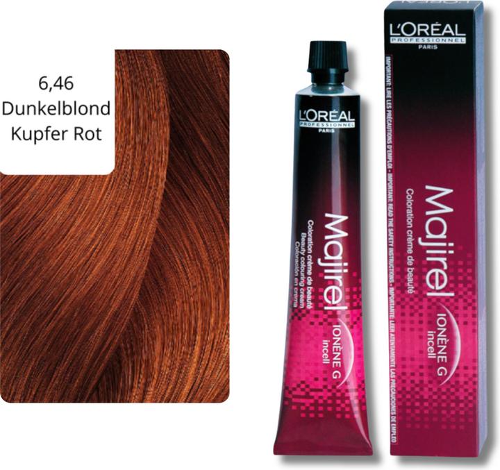 Produktbild L'Oréal Professionnel Majirel (6.46 dunkelblond kupfer rot)
