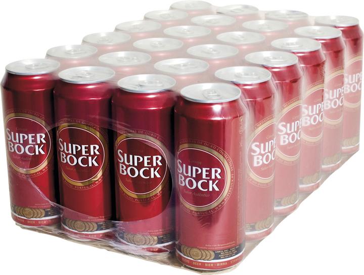 Actual product image Super Bock Beer can crate / (24 x 50 cl)