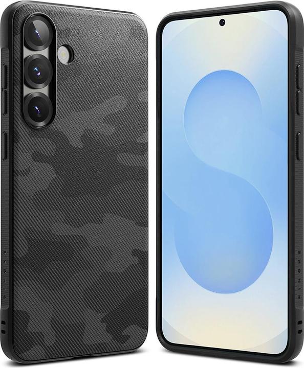 Actual product image Ringke - Onyx Design - Samsung Galaxy S25 - Camo Black (Samsung Galaxy S25)