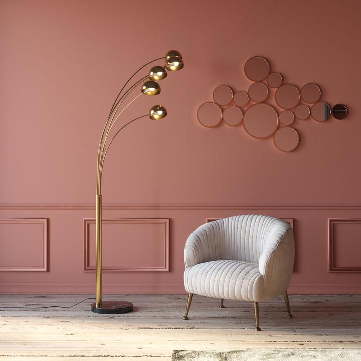 Produktbild Kare Design Stehleuchte Five Fingers Brass (E14)